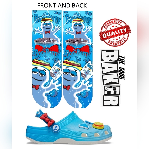 Boo berry crocs socks - Picture 1 of 1